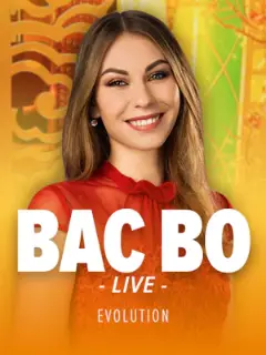 Bac Bo by Evolution, live table in the Stake lobby