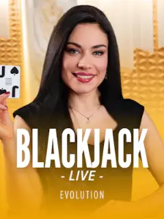 Blackjack by Evolution, live table in the Stake lobby