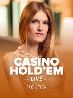 Casino Hold'em by Evolution, live table in the Stake lobby