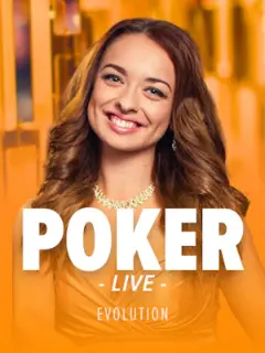 Poker by Evolution, live table in the Stake lobby